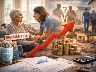 Während die Pflegekosten – insbesondere im stationären Bereich – weiter steigen, entwickelt sich die gesetzliche Pflegeversicherung nur schrittweise weiter.