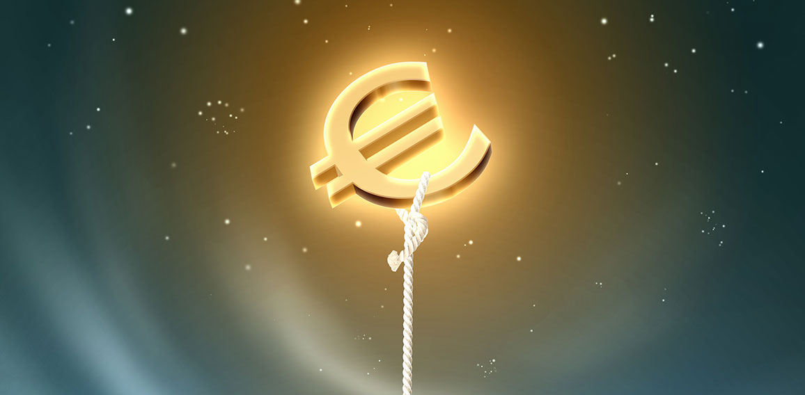 Euro am Seil
