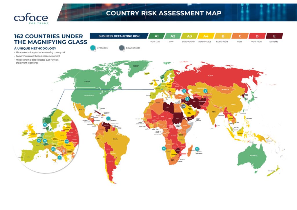 Country Risk Assessment Map