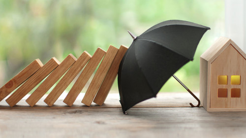 House insurance protection concept