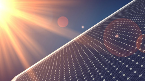 photovoltaic renewable background solar panel 3d