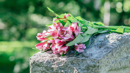 Headstone in Cemetery