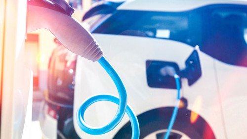 Power supply for electric car charging. Electric car charging st