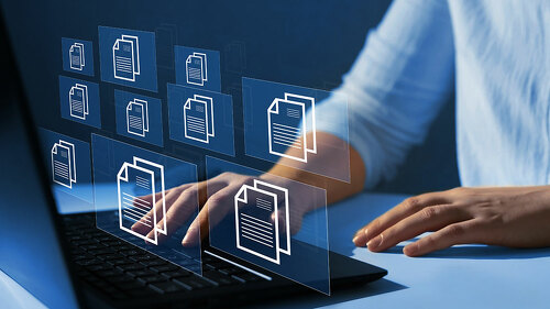 Online documentation database and document management system con