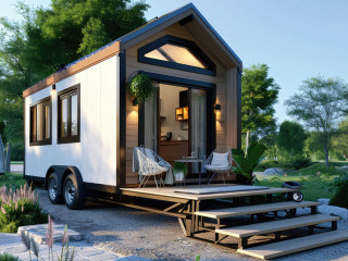tiny house plans designs ideas, in the style of seaside vistas
