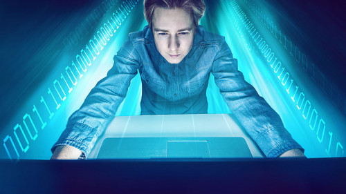 Jugendlicher-PC-Binaer-Code-74722420-FO-lassedesignen