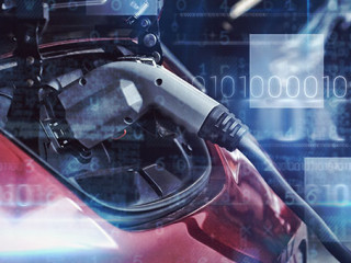 E-Auto-Binaer-Code-241779582-AS-vectorfusionart