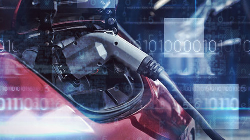 E-Auto-Binaer-Code-241779582-AS-vectorfusionart