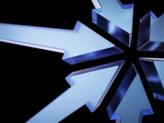 Merger arrows concept