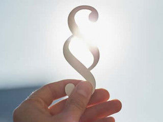 Symbol für die Idee von Recht und Gesetz