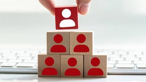 Human resource management concept