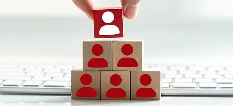 Human resource management concept