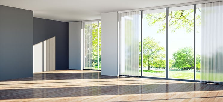 Leeres Appartment