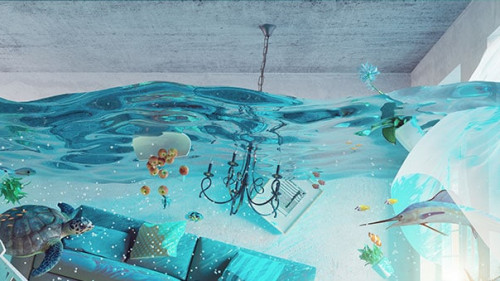 underwater flooding interior