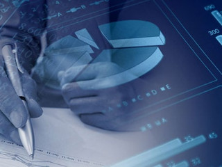 Business consept, Financial graphs