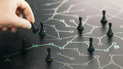 Shortcut from point A to point B