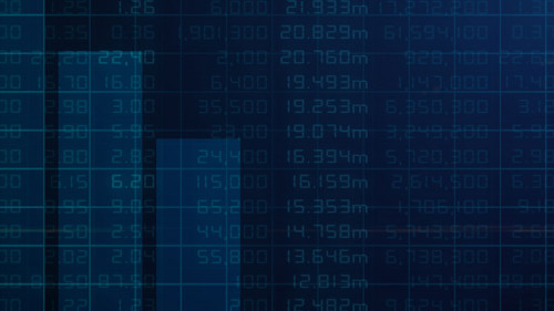 Stock market financial analysis indicator background