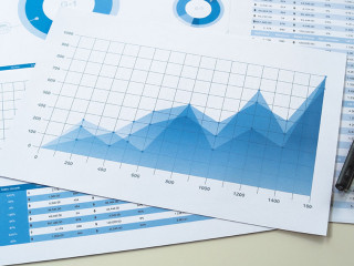 businessman working data document graph chart report marketing r