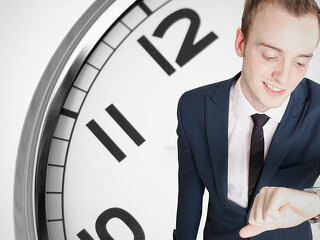 Businessman deadline