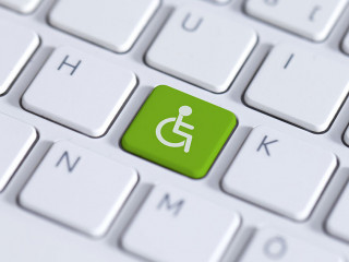 Accessibility disability computer icon