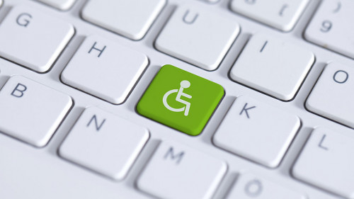 Accessibility disability computer icon
