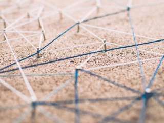 Linking entities. Network, networking, social media, connectivit