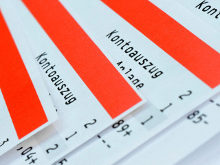 Kontoauszug, Dispositionskredit, Dispo, Konto, Bank, Sparkasse,