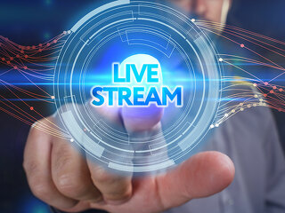 Business, Technology, Internet and network concept. Young busine