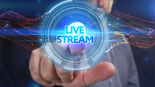 Business, Technology, Internet and network concept. Young busine