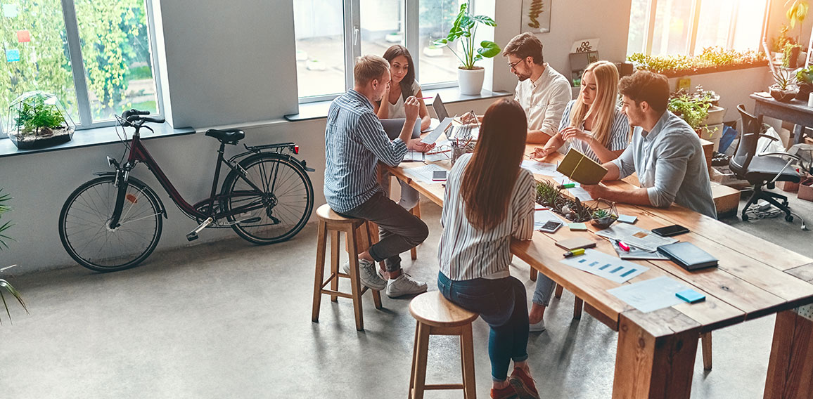 Business people working