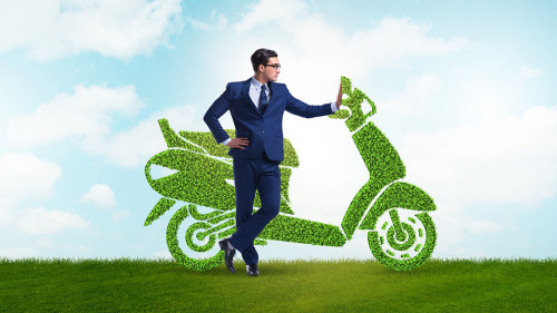 Green environmentally friendly vehicle concept