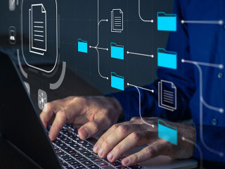 Document Management System (DMS) being setup by IT consultant wo
