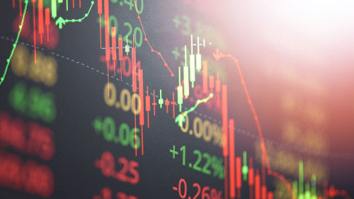 recession economy stock crash red market trade war economic worl