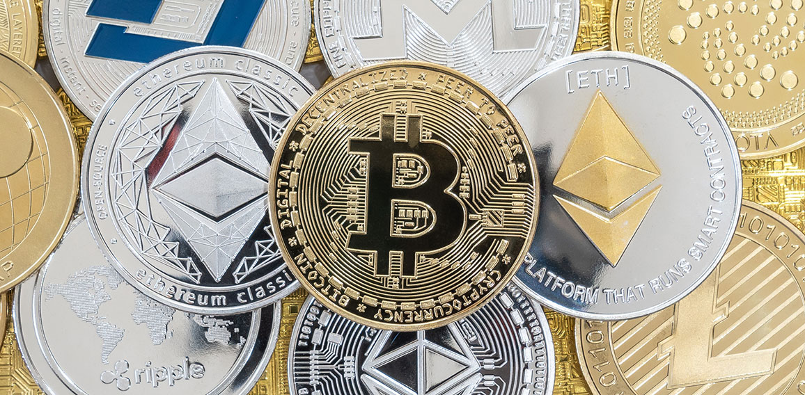 Bangkok, Thailand - 16 April 2021: Cryptocurrency on Binance tra