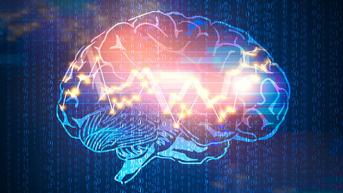 Computing, ai and trade concept