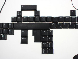 Tastatur als Sturmgewehr