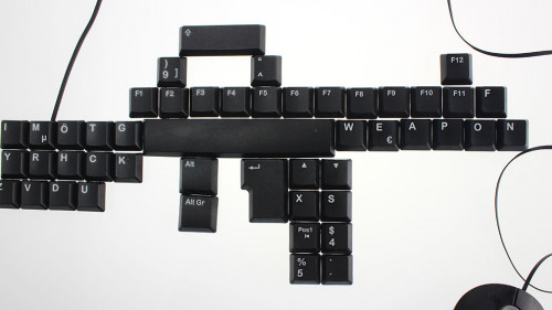 Tastatur als Sturmgewehr