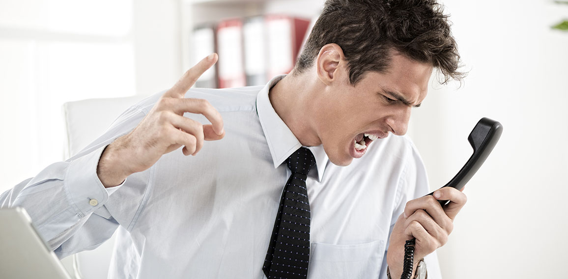 Angry Businessman