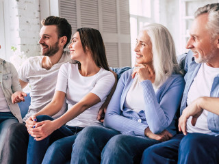 The portrait of the multi generation family