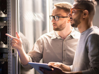 Team of specialists managing network server