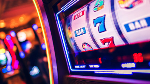 Slot Machine Rolling Drums