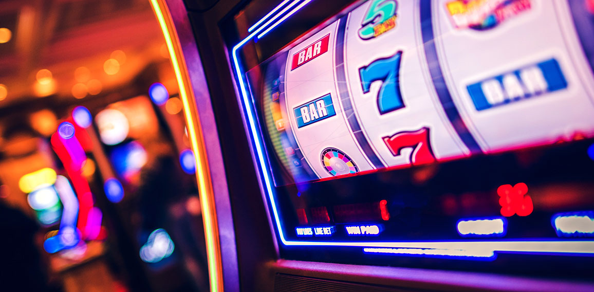Slot Machine Rolling Drums