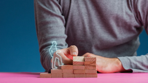 Personal vision, goals and ambition concept