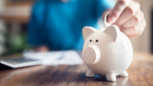 Piggy bank savings