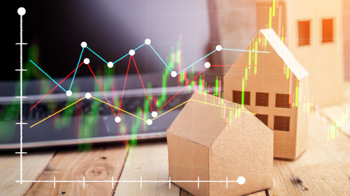 Real estate on the top of wooden floor. house, building, home, F