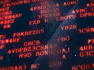 Digital technology computer background data screen