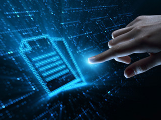 Document Management Data System Business Technology Concept