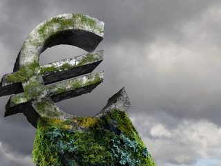 Collage on business and money theme