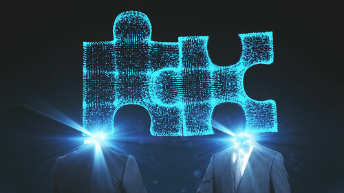 Teamwork and success backdrop