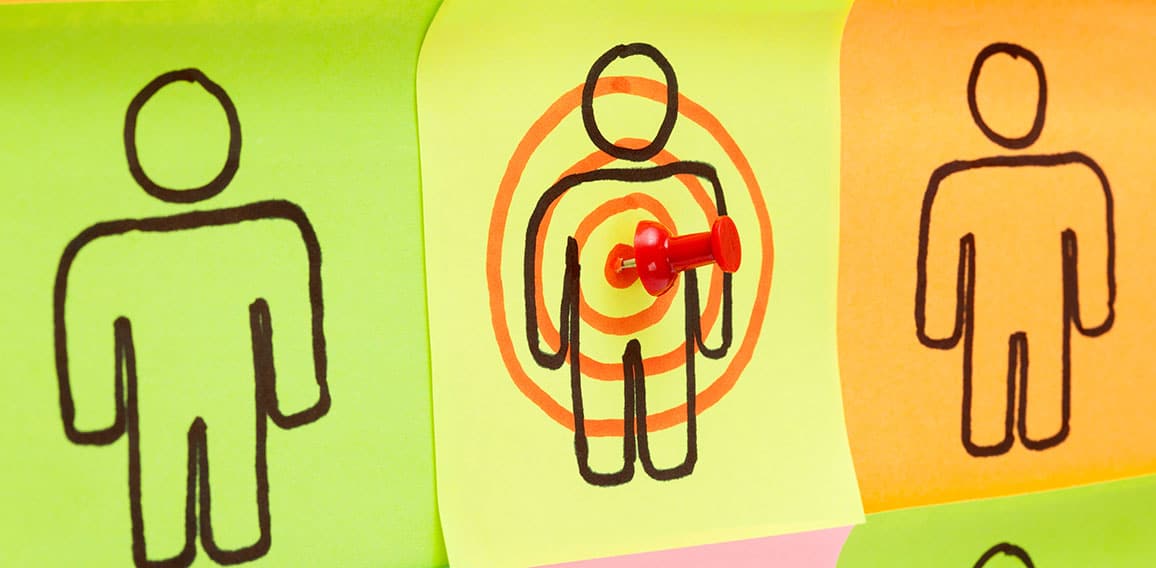 Target Your Customers Sticky Notes